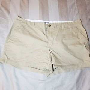 Plus- Khaki Shorts